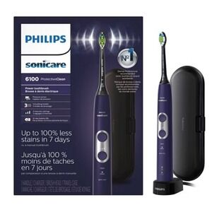 NWT Philips Sonicare 6100 Protective Clean Electric Toothbrush 3 Cleaning Modes